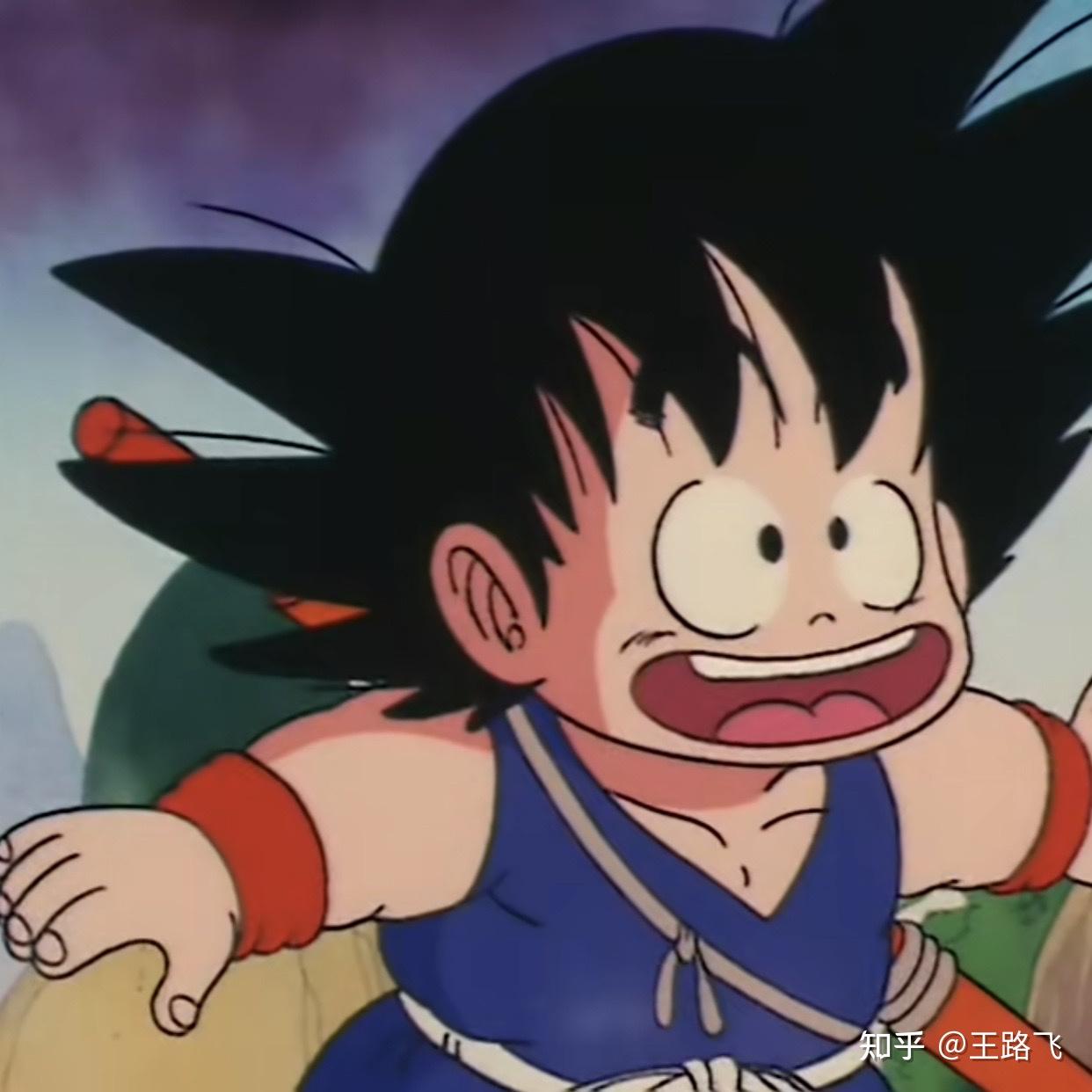 可以发几张孙悟空(卡卡罗特)小时候的图片吗?