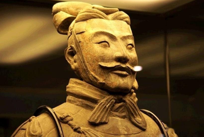 老照片:秦始皇兵马俑刚出土时是彩色的 - 知乎