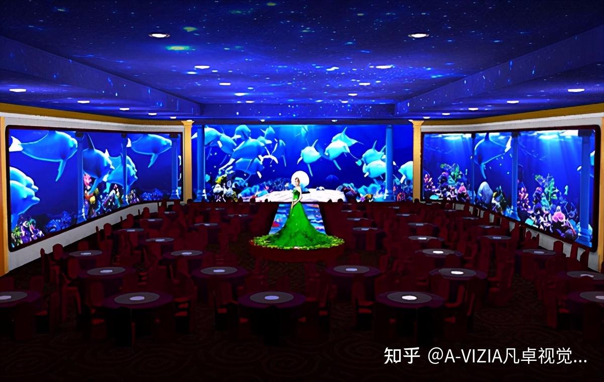 高科技全息宴会厅让你梦幻般的视觉盛宴