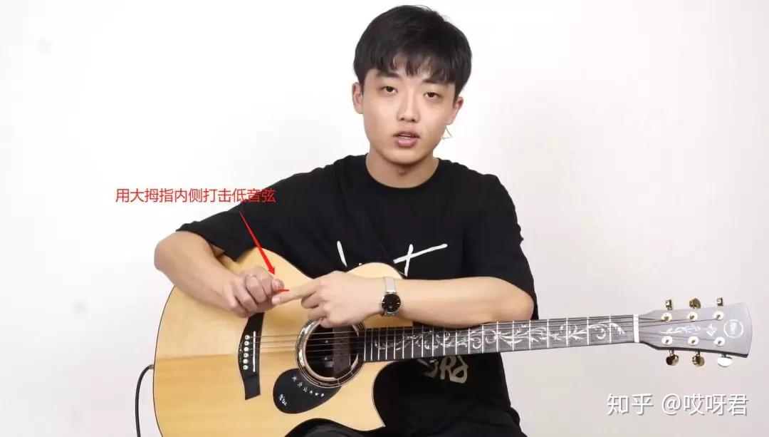 指弹和弹唱都必学的技巧——打弦 - 知乎