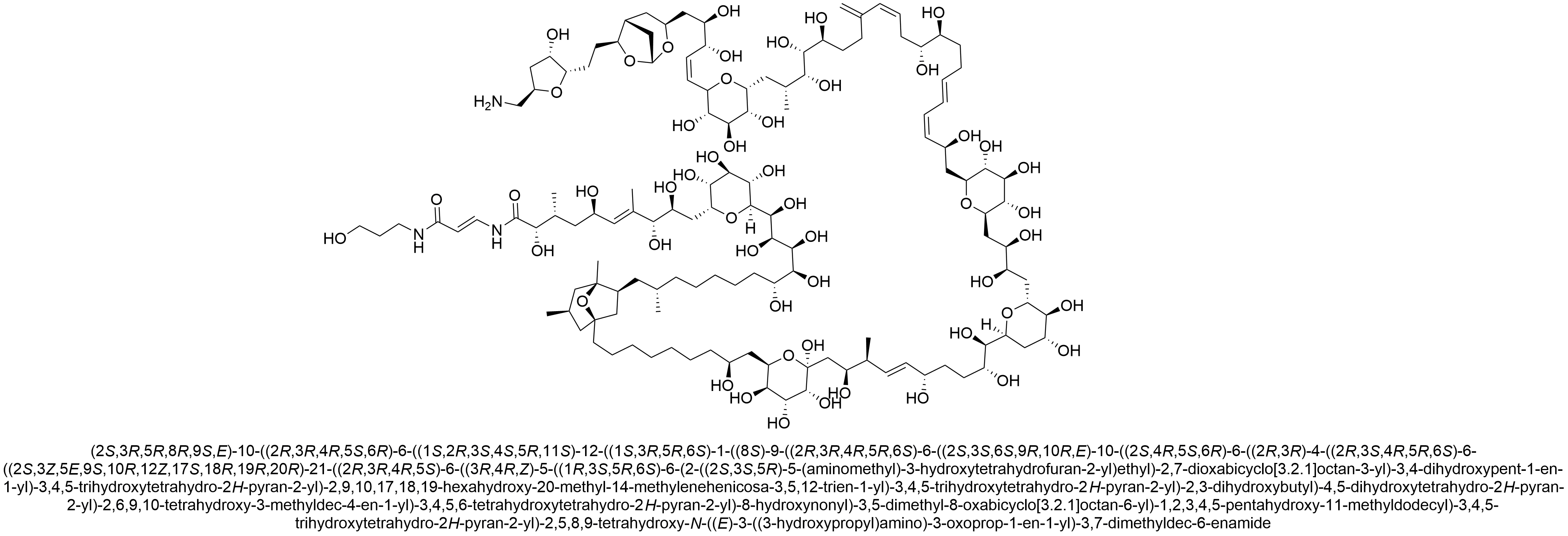 沙海葵毒素结构式图片