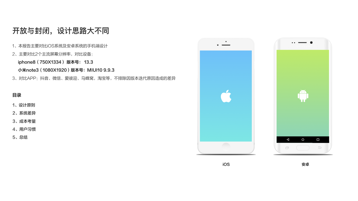 Ios和android 安卓 设计上以及平台的区别差异 知乎
