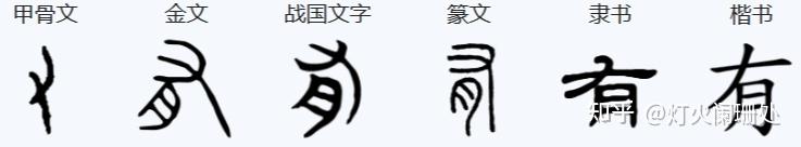 从字开始:“有” - 知乎