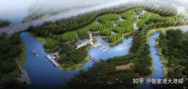 黃泗浦生態園分為四個區域:黃泗浦遺址公園區;生態核心區;文化體育