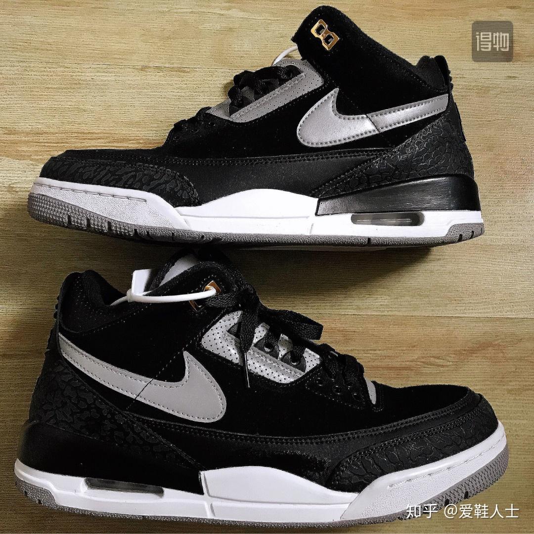 airjordan3tinker黑水泥黑白