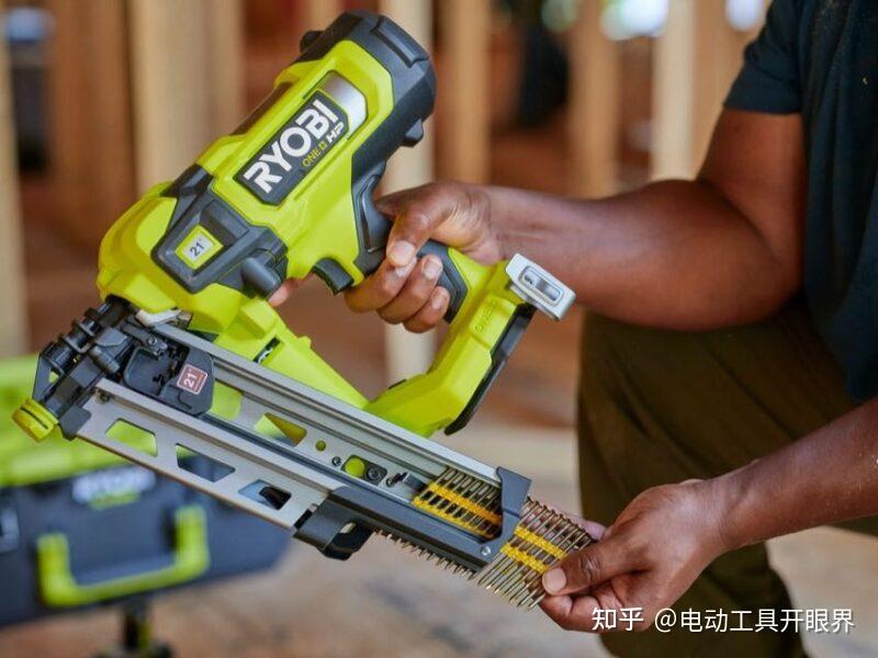 利优比(RYOBI)首款全尺寸18V直流打钉枪 - 知乎