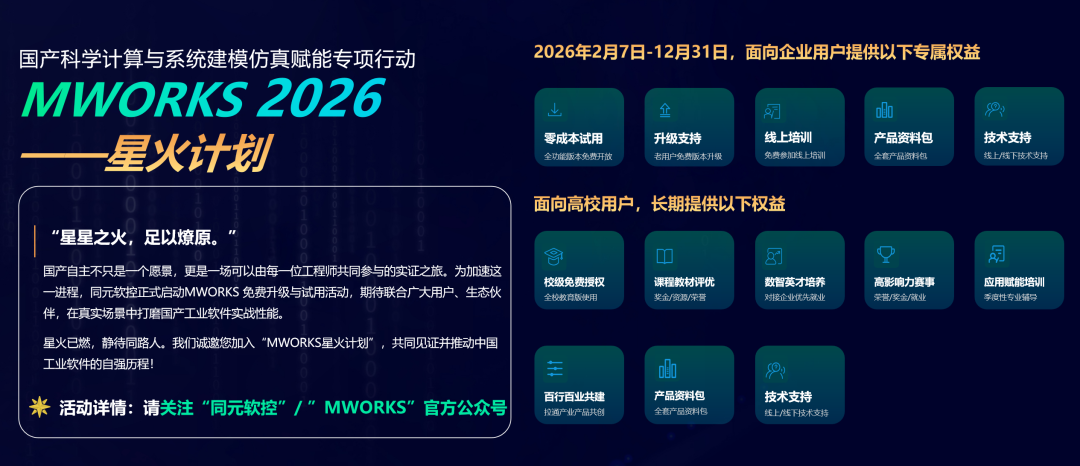 工程级CPS一体化平台：MWORKS 2026a 全景揭秘 - 知乎