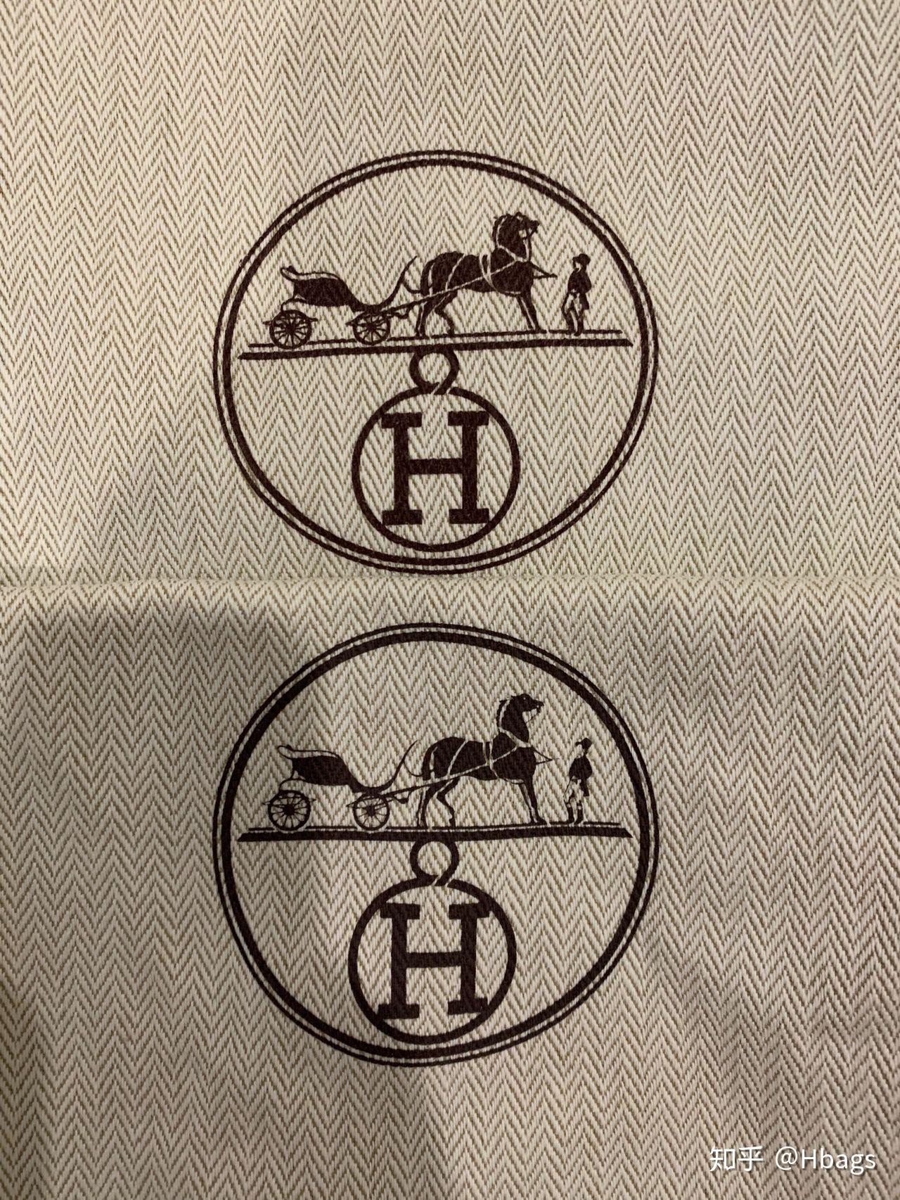 爱马仕尘袋logo真假大集合红薯们必须收藏