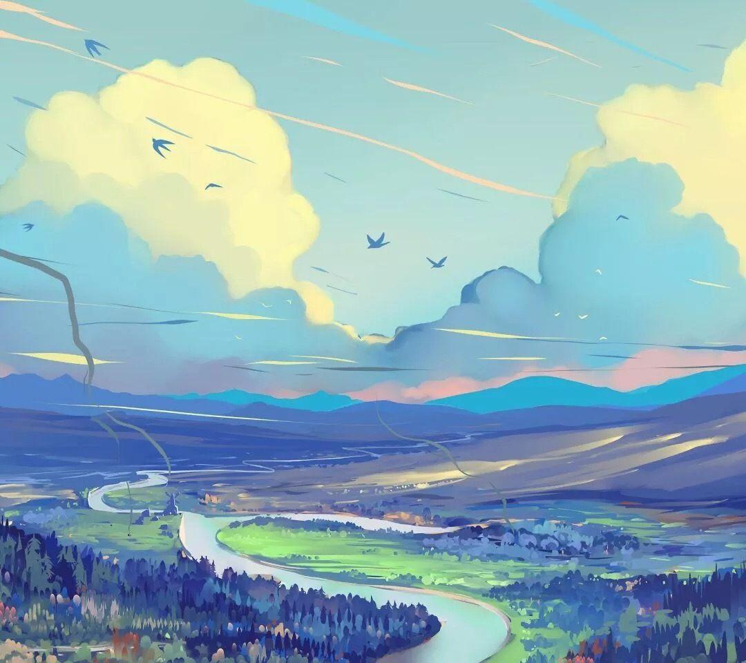 更新最近使用的绿色系壁纸 太爱绿色了!!(绿色壁纸ins风纯色系)