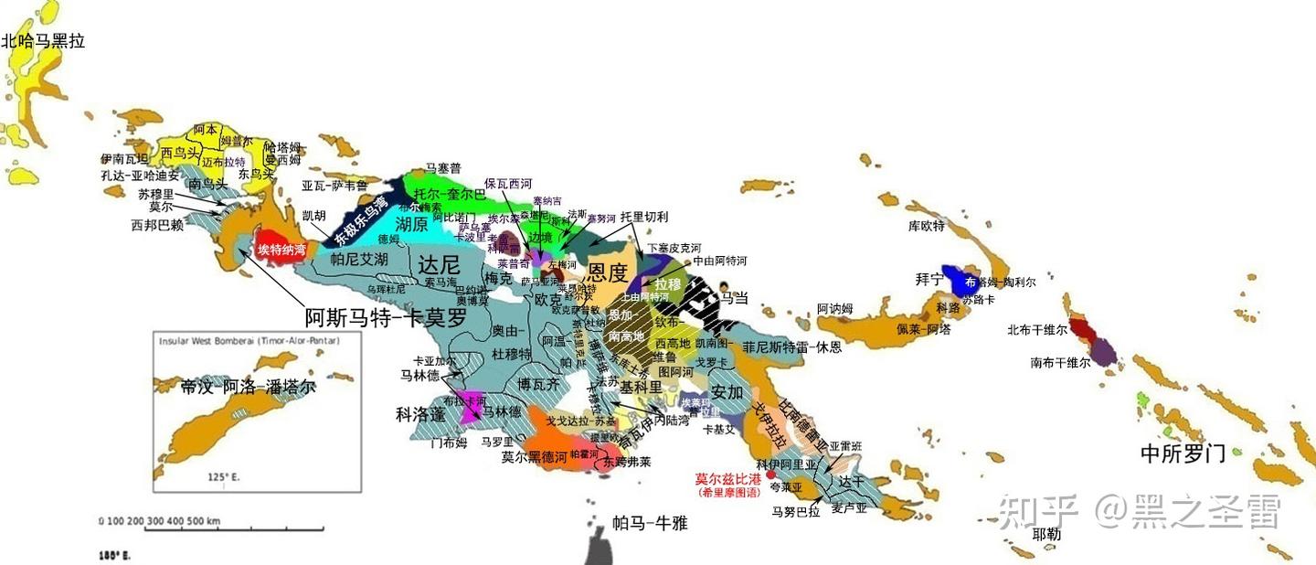微语传记2】极简版巴布亚诸语概况——语言多样性的巅峰- 知乎