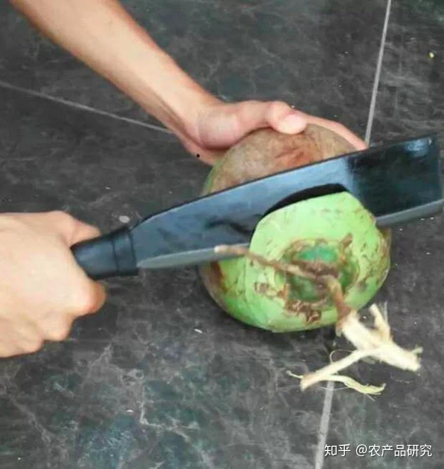开椰子的方法 - 知乎