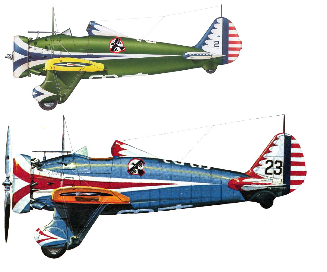 2.波音p-26战斗机