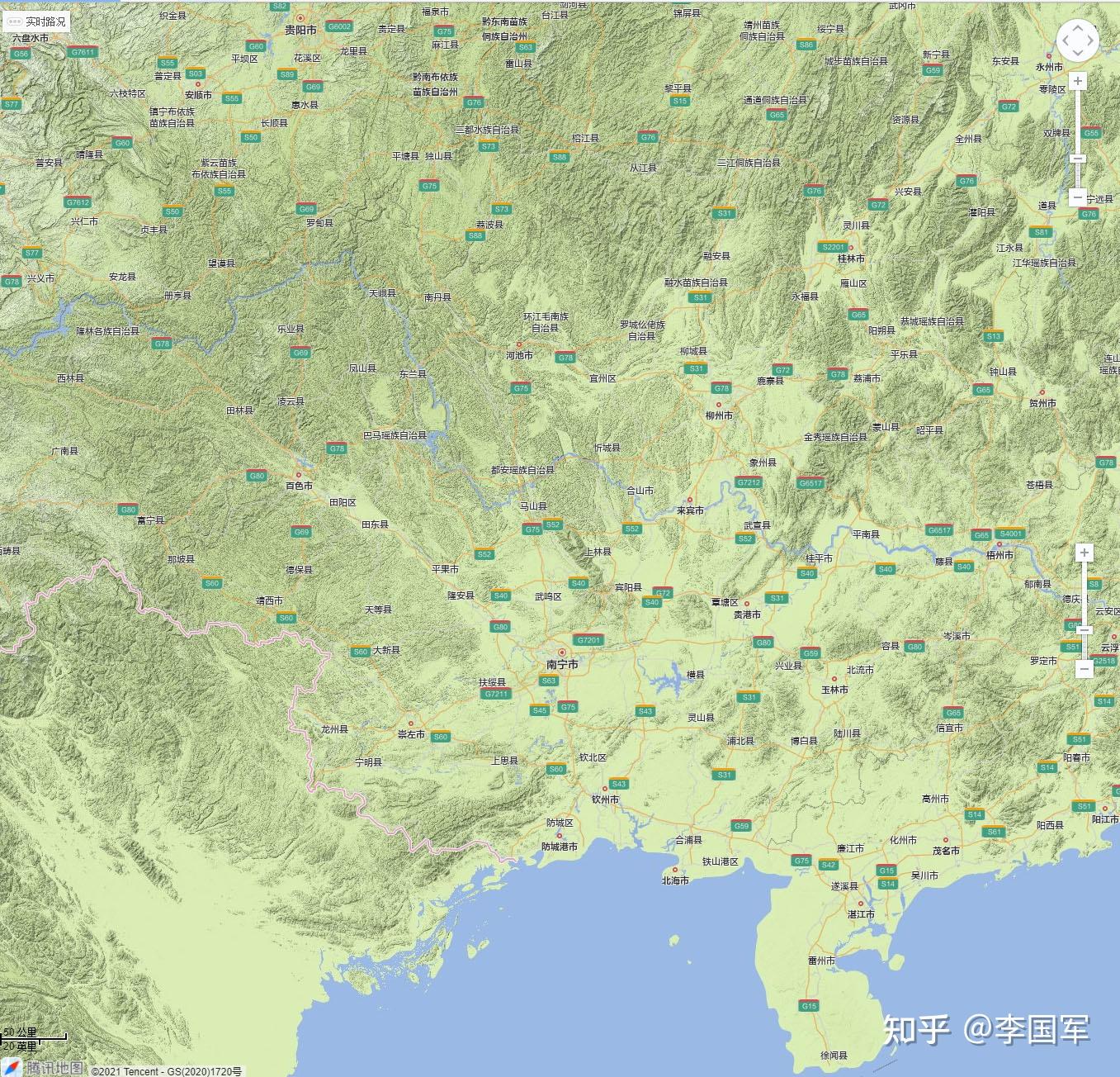 中国各省地级市溯源(十二):广西 