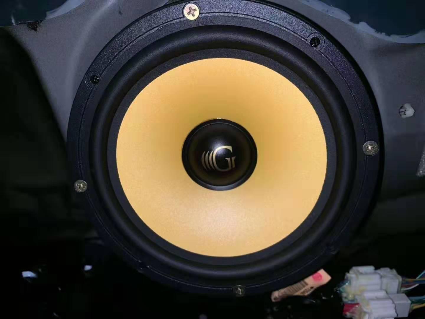 慧声同盟本田奥德赛汽车音响改装黄金声学gs2652两分频