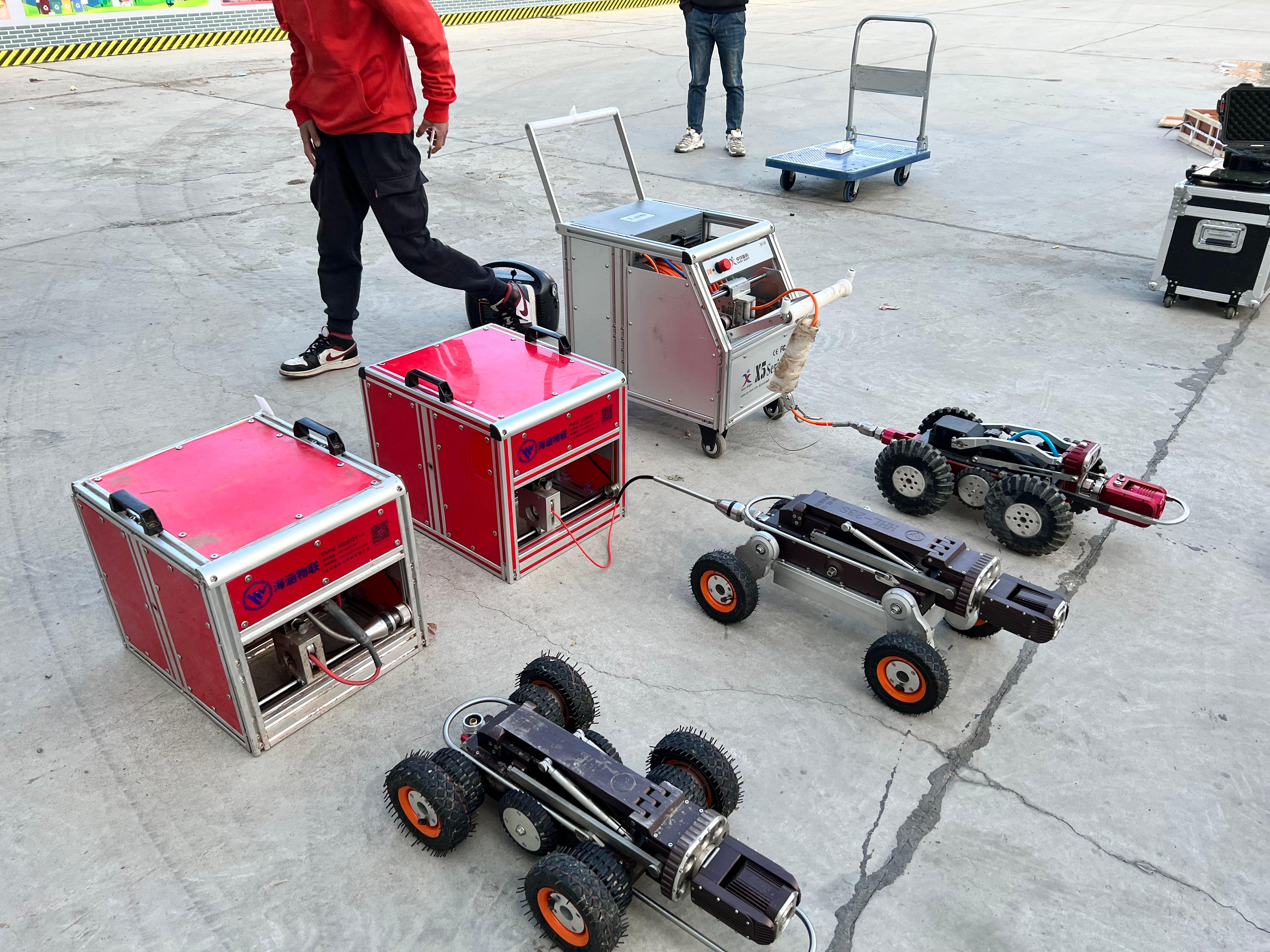 管道cctv检测机器人管道检测机器人cctv可以用来做什么