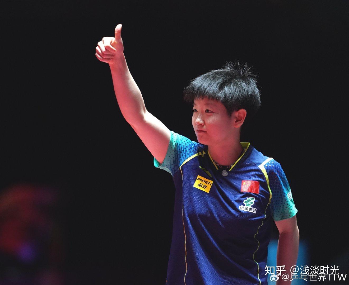 孙颖莎登顶世界乒乓球排名第一