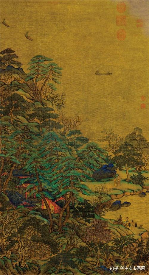 中国古代山水画之最我只服这些大师年代划分