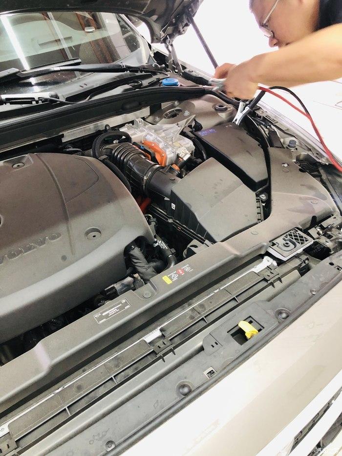 分享我的第一次保养作业沃尔沃s60新能源顶配版