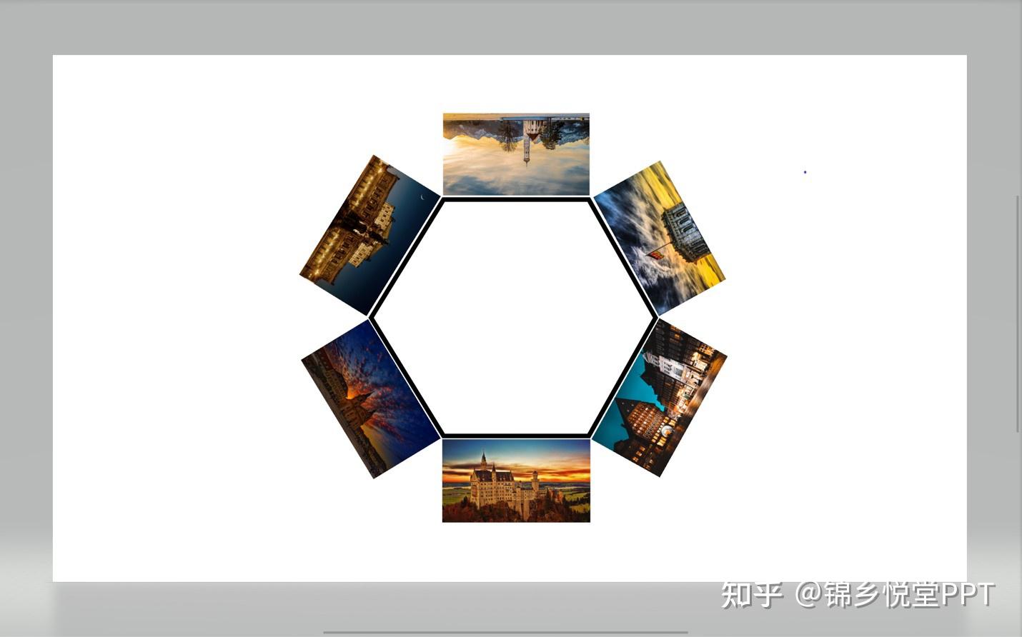 这页ppt出来的效果贼啦好:3d立体图片循环展示 - 知乎