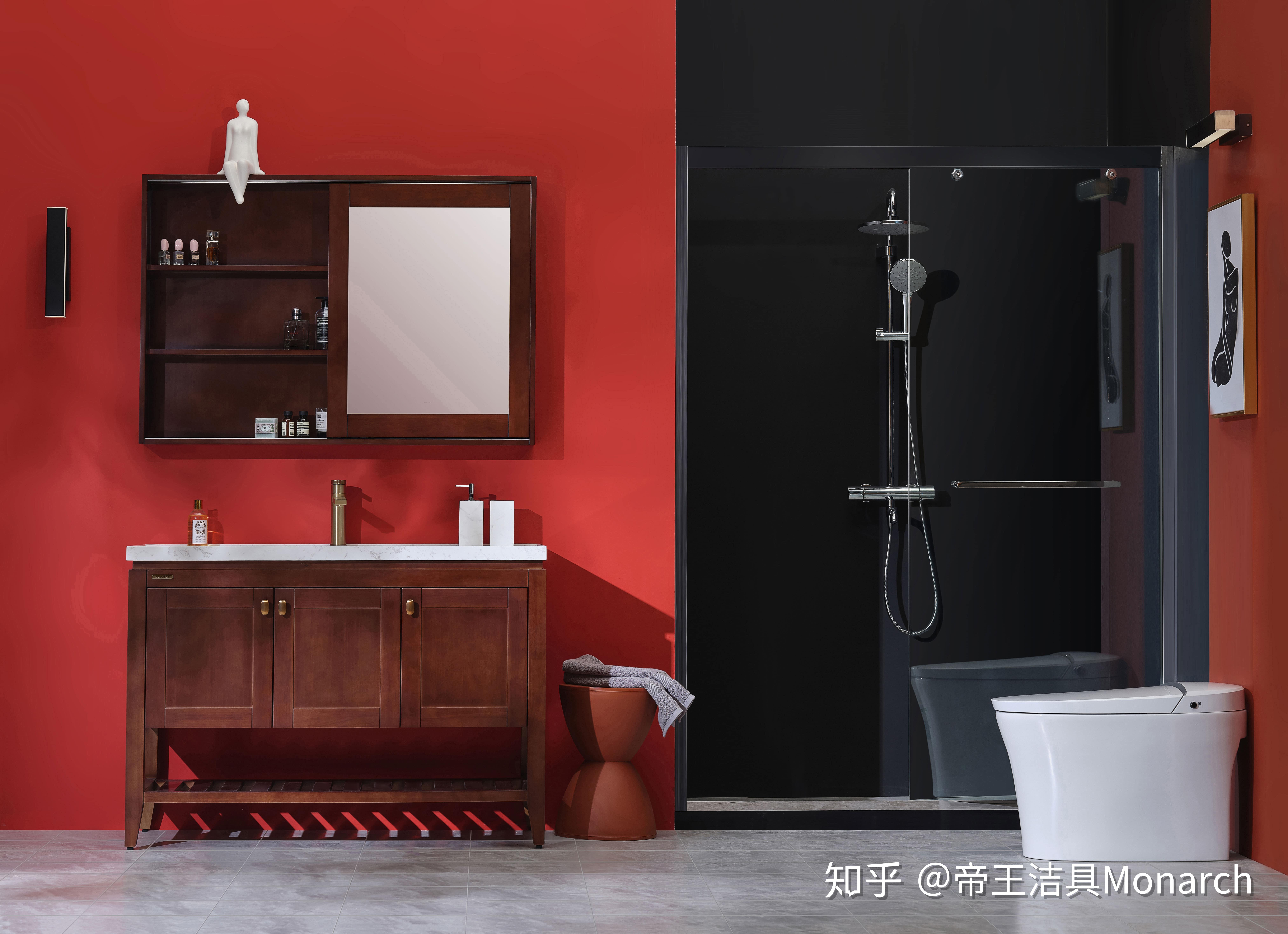 帝王洁具告诉你整体浴室柜好不好