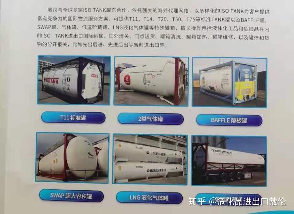 气体TANK罐箱海运出口流程及难点 - 知乎