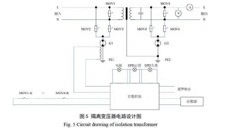 隔離變壓器怎麼和防雷器一起用