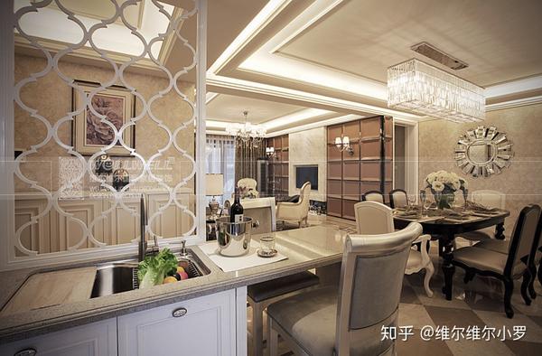 江与城熙溪地面积160m2风格新古典