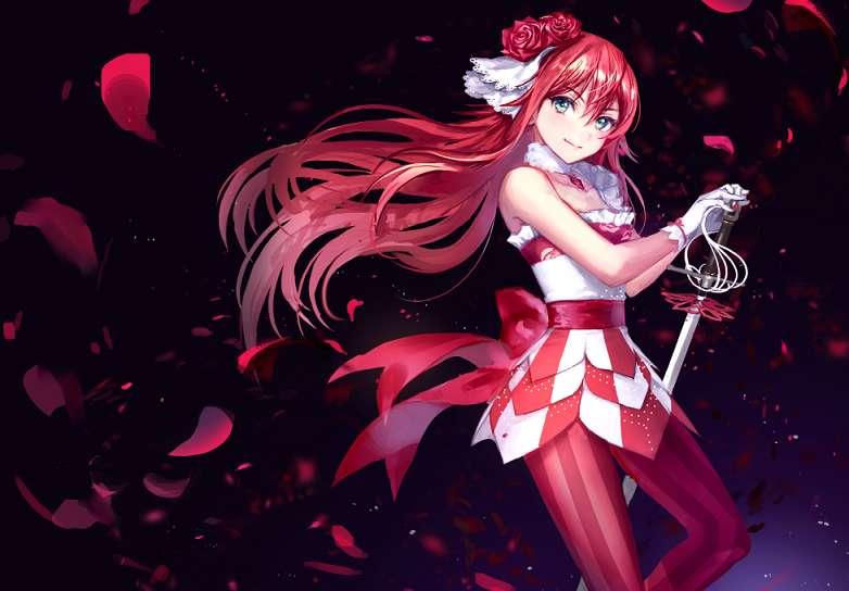 pixiv特辑蕴藏着热情红发女子特辑