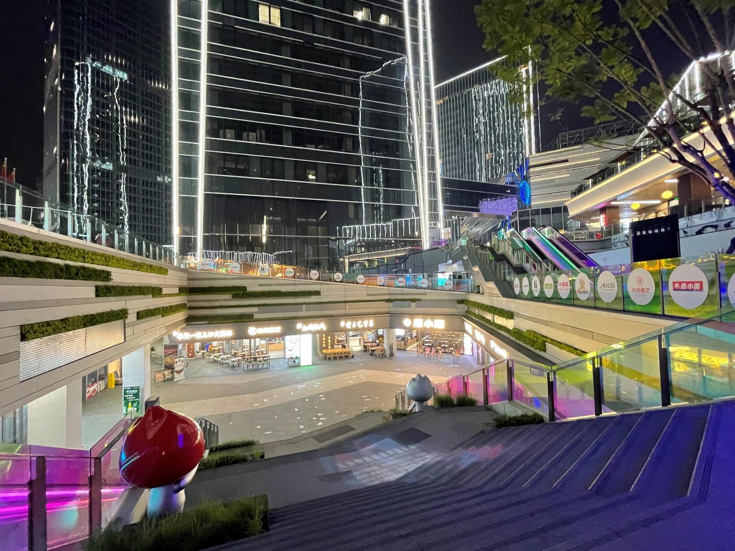 重庆金州商圈商业考察三金科中心悦fun2