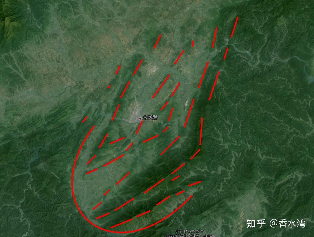 3,井冈山局部地形细节分析及成因