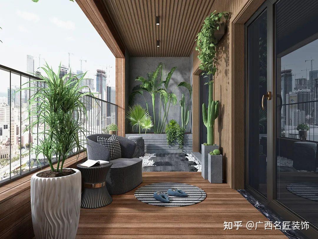南宁装修|装修干货 · 开放式阳台和封闭式阳台如何选择? - 知乎