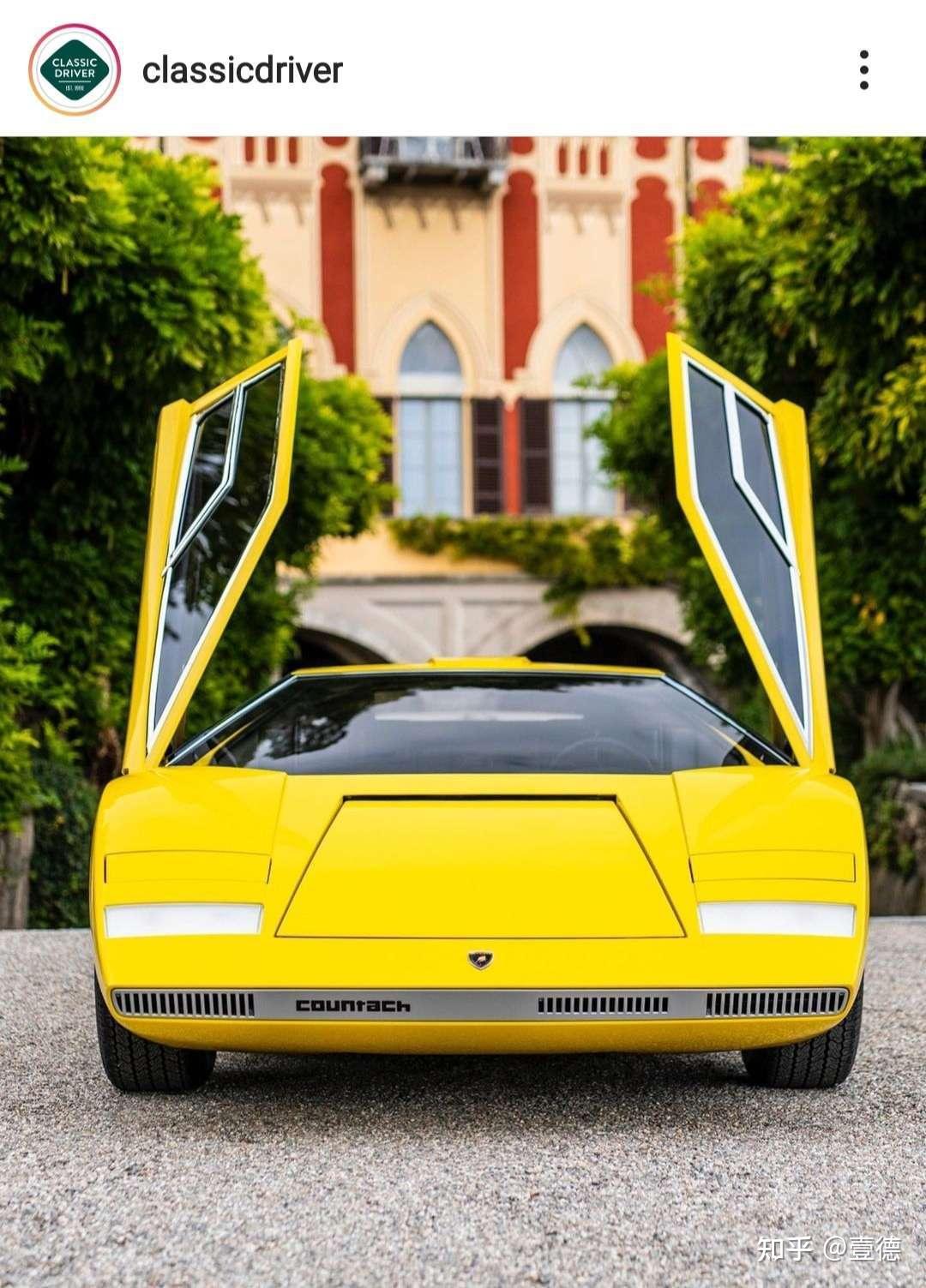 时光倒流半个世纪兰博基尼countachlp500