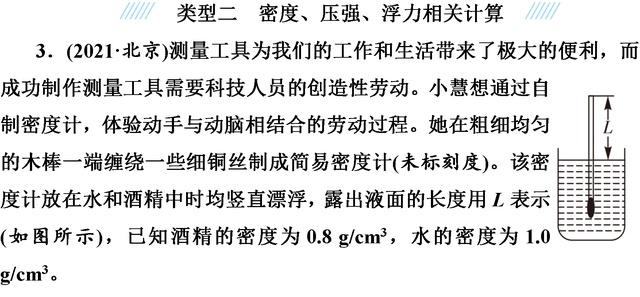 密度、压强、浮力的综合分析与计算 - 知乎