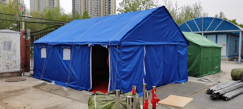 民政救灾帐篷安装顺序图片