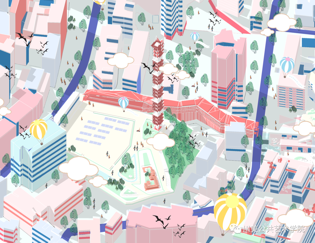 作品尺寸:1189mm×841mm×5作品材料:kt板,油画布指导老师:刘冬,薛威