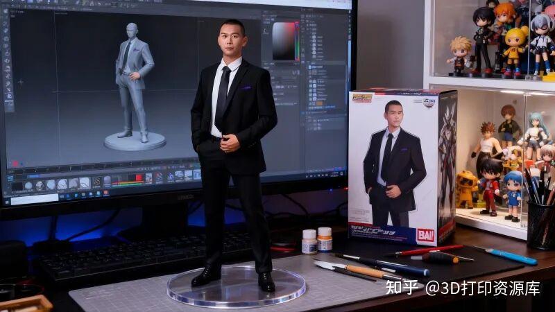 给我一张照片，给你一个手办，在家就能3D打印！ - 知乎
