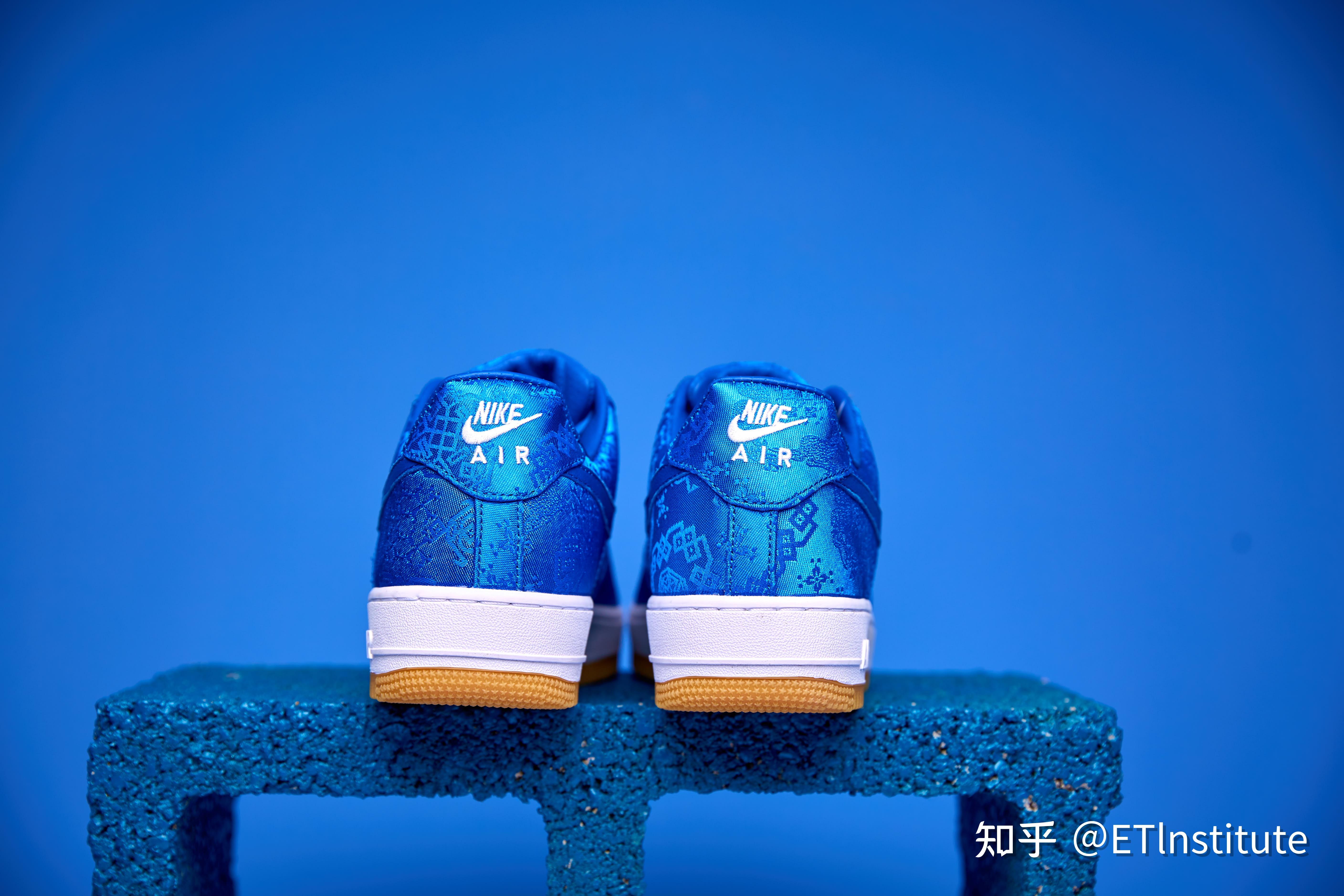 airforce1clot空军蓝丝绸
