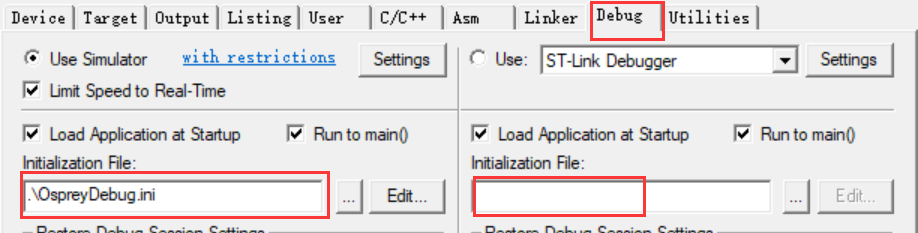 KEIL 调试的 ini 文件有什么用? - 知乎