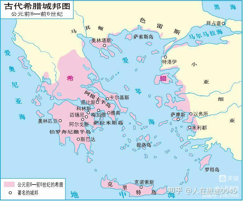 斯巴达和雅典分别位于伯罗奔尼撒半岛和阿提卡半岛上,二者距离很近