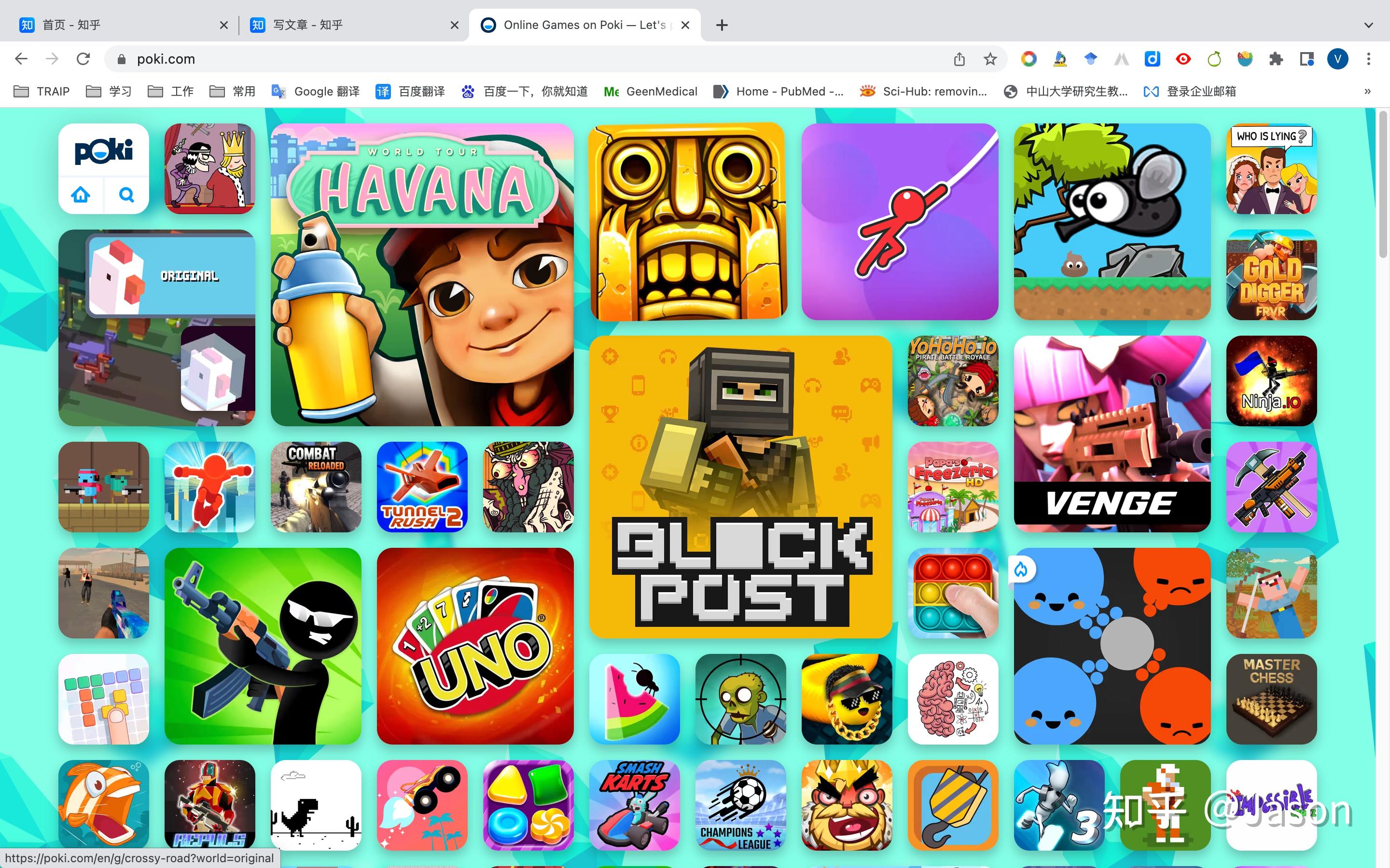 暑假游戏网站推荐--poki - 知乎