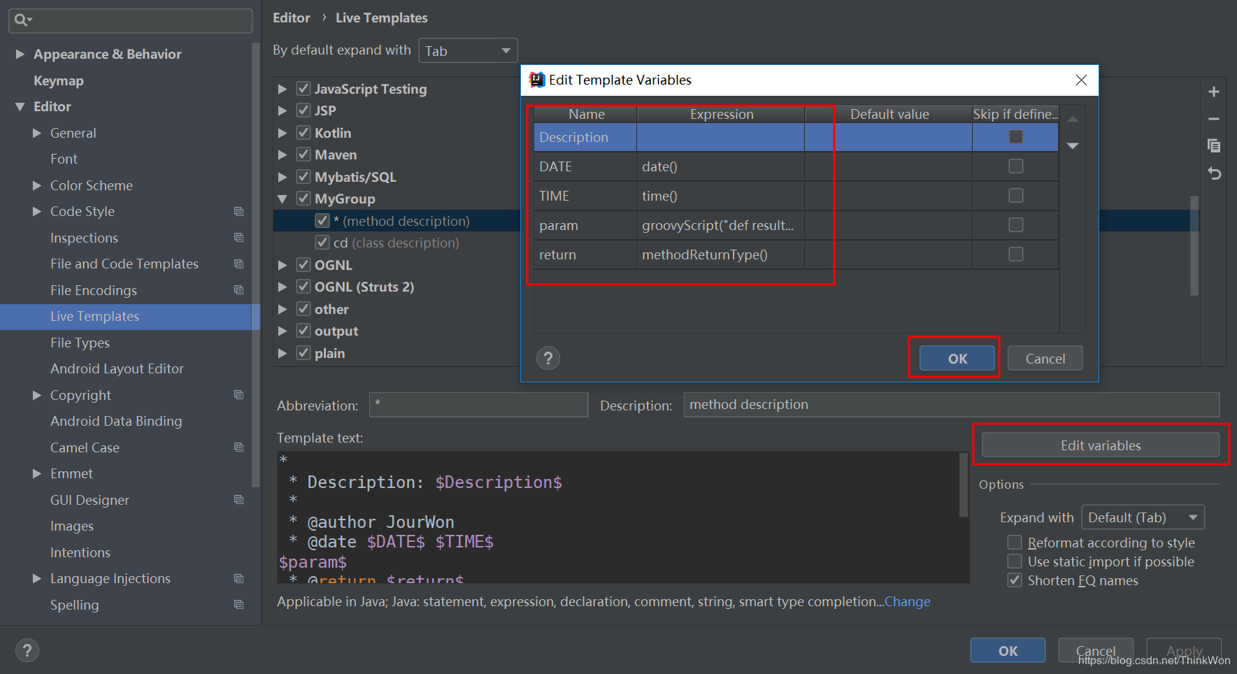 Idea File Header.java