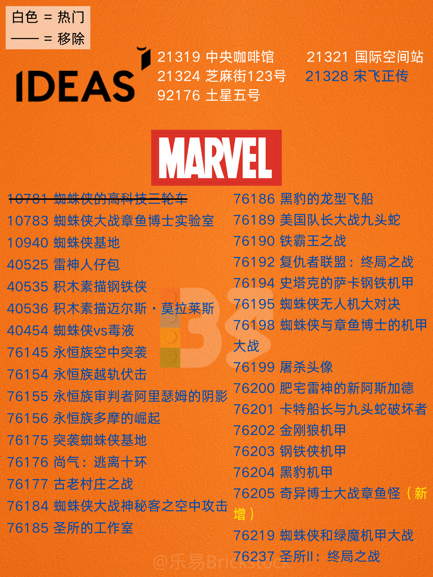 乐高绝版清单忍者再战两年五月版