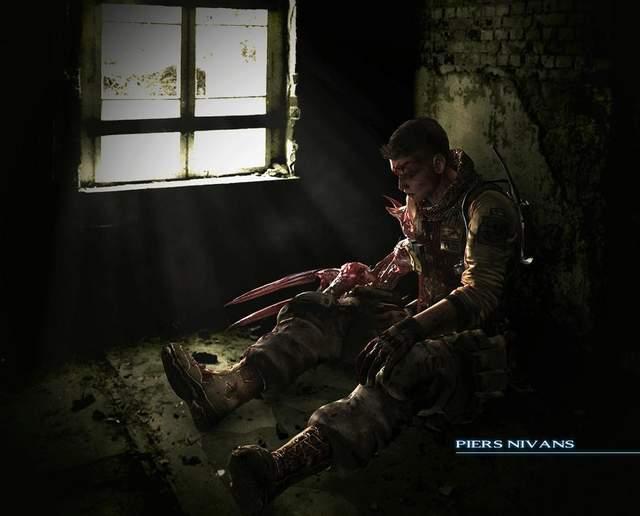 克里斯在海底油田成功救出杰克两人后,并决定留下和释放出的混沌丧尸