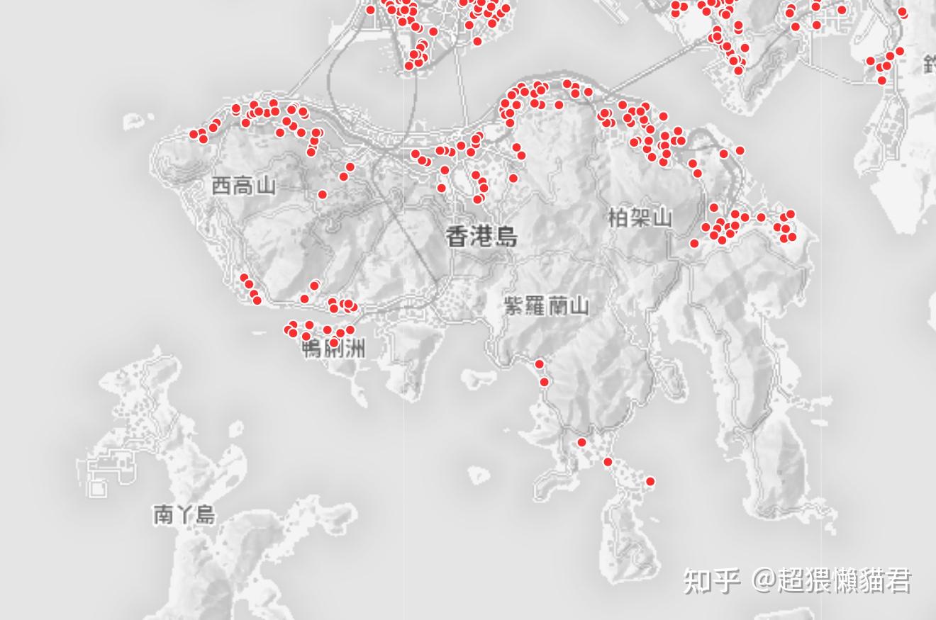 從香港新增感染人數分佈圖瞭解香港居住結構 - 知乎