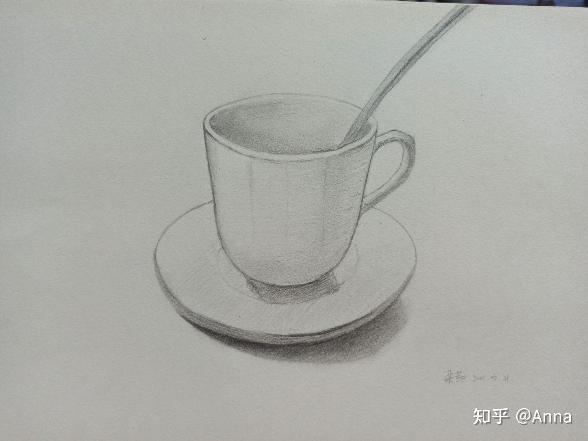 素描基础 咖啡杯
