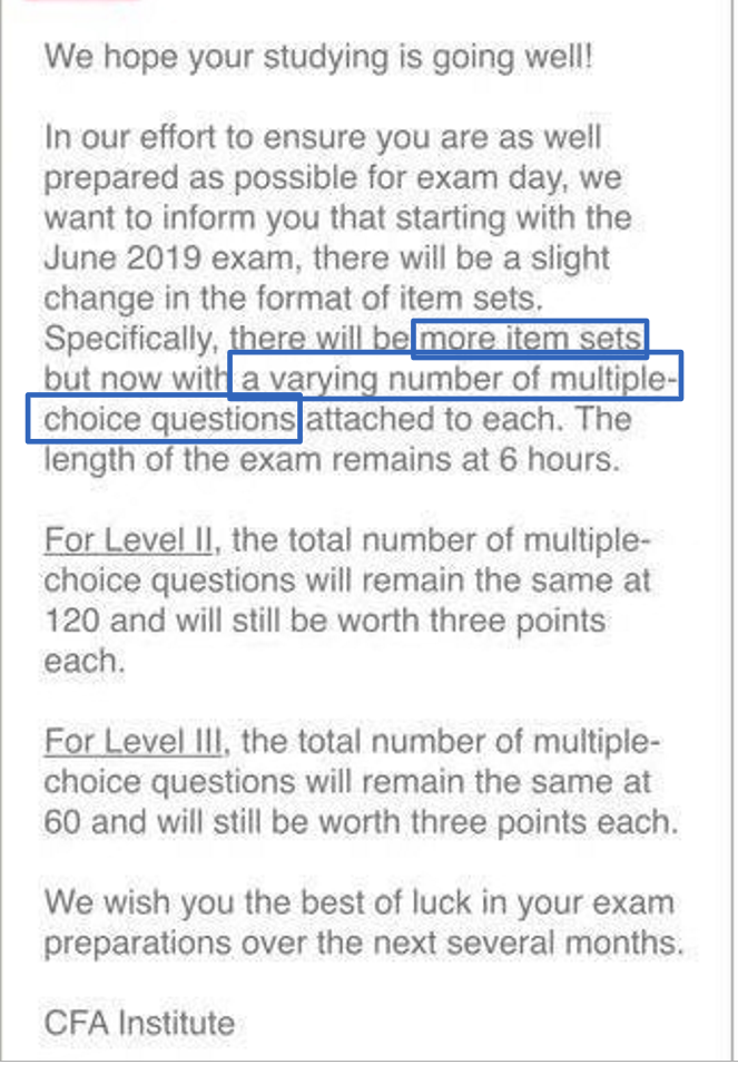 高顿CFA研究院老师解析2019年6月CFA二级、三级考试变动！ 知乎