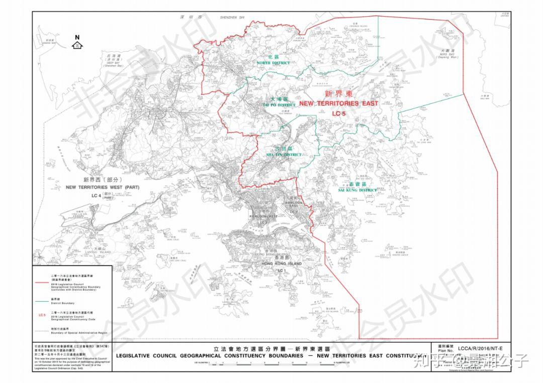 立法會地方選區分析二新界東