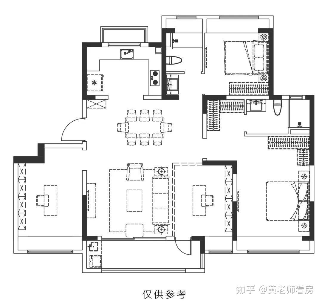 北上海“王炸爆款”！全系南向大面宽横厅！大华锦绣四季·澜悦户型图独家首发！ - 知乎