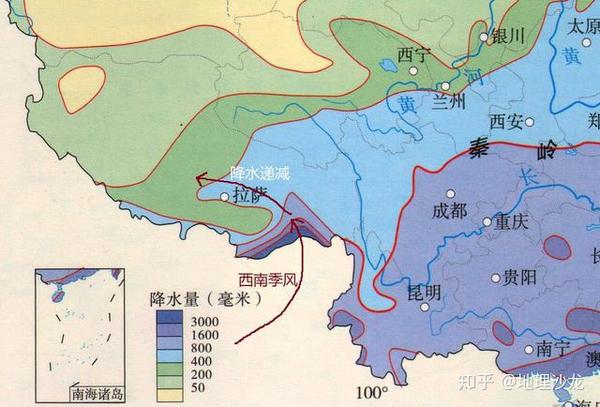 雅鲁藏布江河谷:青藏高原的水汽通道,也成就了"高原季风区"
