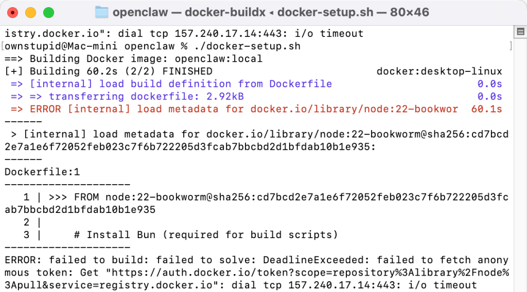 Mac 电脑使用 Docker 部署 OpenClaw 保姆级教程 - 知乎